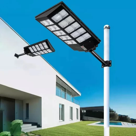 Lampă Solară Stradală / de Grădină 1000W cu Panou Solar Integrat și Telecomandă engross [9]