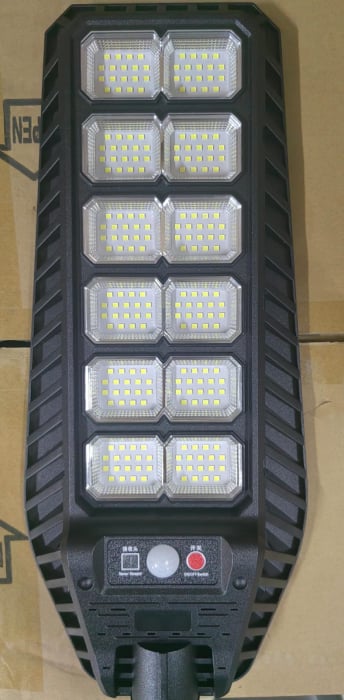 Lampă Solară Stradală IP67  – Senzor Mișcare, Telecomandă, Alb Rece 6500K engross [3]