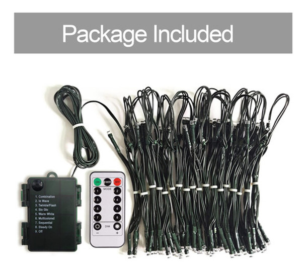 Lumini LED Crăciun cu Baterii & Telecomandă – 5/10m, Impermeabil IP44, 8 Moduri de Iluminare, Interior/Exterior [1]