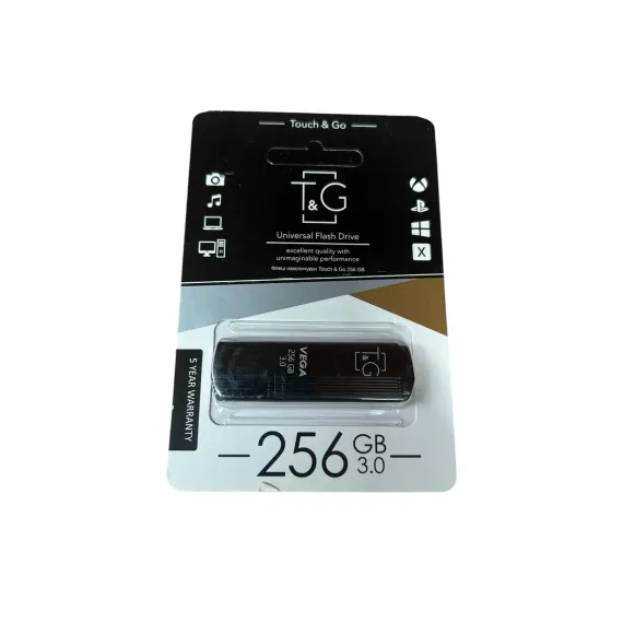 Stick USB 256GB T&G Classic Negru engross [1]