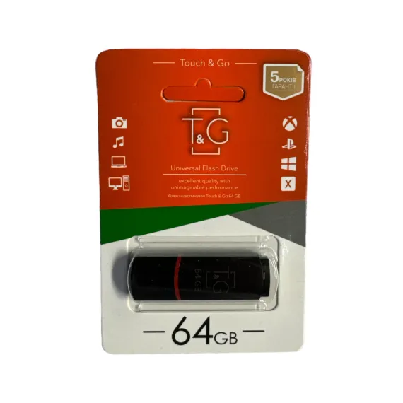 Stick USB T&G Classic 64GB, Negru engross [1]