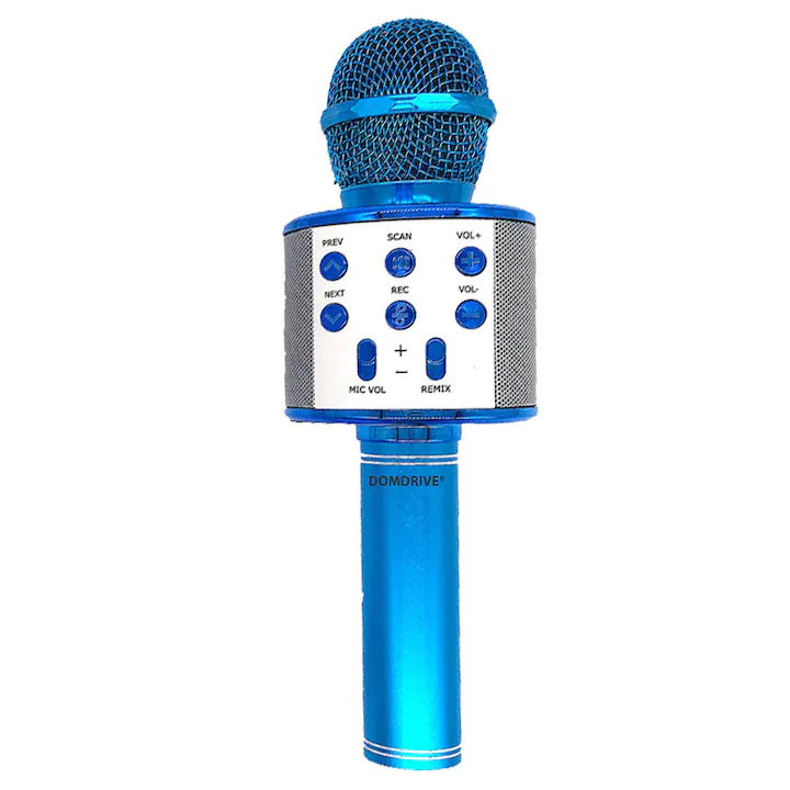 Microfon Karaoke Wireless cu Boxă Bluetooth – Sunet Puternic, Design Compact, Efecte Echo și Bass Ajustabil engross [24]