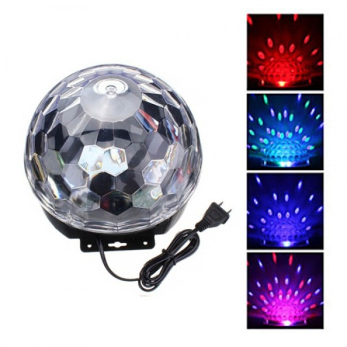 Minge Proiector glob Disco cu Senzor Sunet, 6 LED-uri RGB, Telecomandă, MP3 & Bluetooth – Efecte Luminoase Profesionale engross [2]
