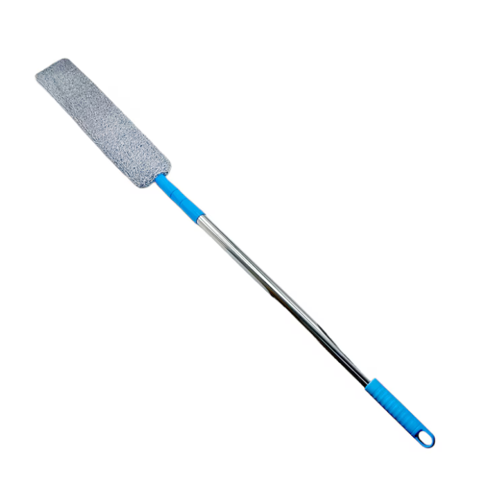 Mop flexibil multifuncțional, mâner telescopic 106–150 cm, lavetă microfibră 40 x 8,5 cm, metal și plastic [4]