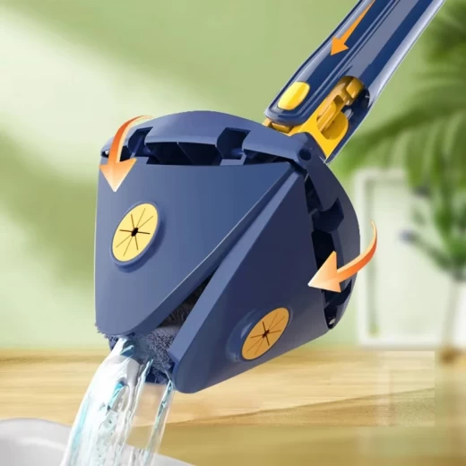 Mop Multifuncțional Triunghiular 360° cu Mâner Telescopic – Pentru Suprafețe Uscate și Umede engross [10]
