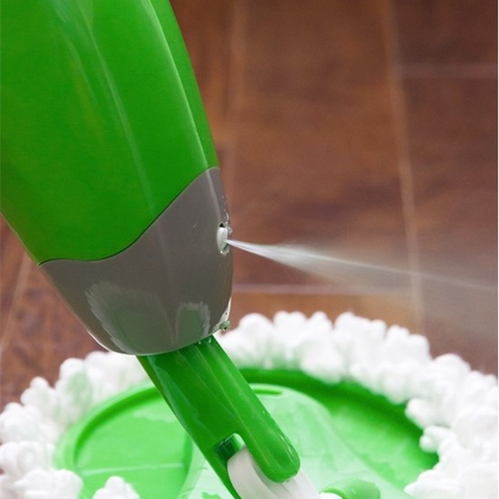 Mop triplu rotativ cu pulverizator, 3 capete rotative, rezervor 600 ml, ABS/PP/oțel inoxidabil [3]