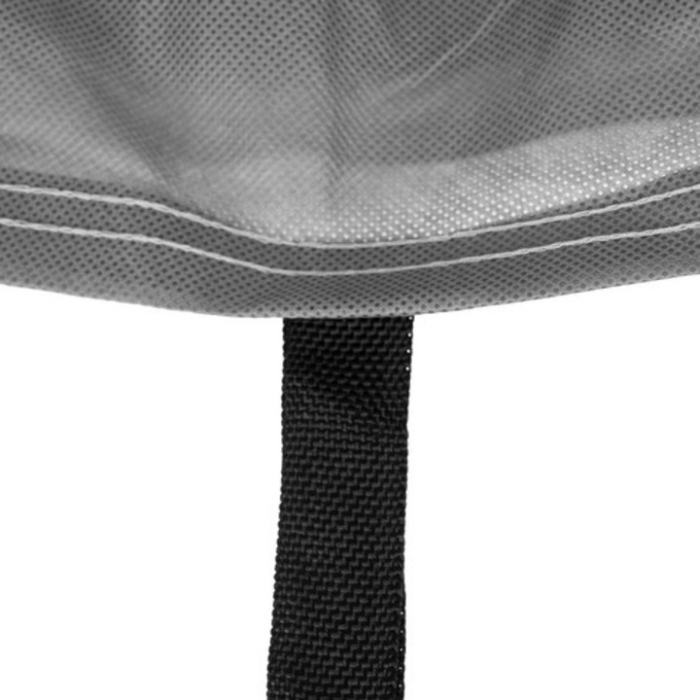 Prelată auto impermeabilă 430x160x120 cm, material PP netesut, protecție UV, fixare cu benzi elastice și curele, geantă depozitare inclusă, gri [8]