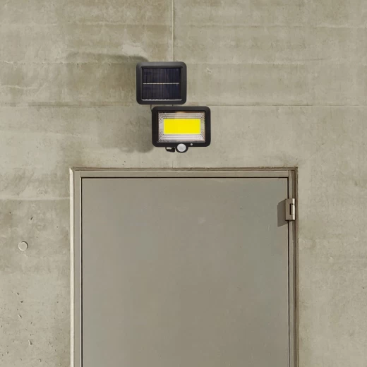 Proiector LED Solar Duo 220 lm, Lumină Rece, Senzor Mișcare, IP44 engross [4]
