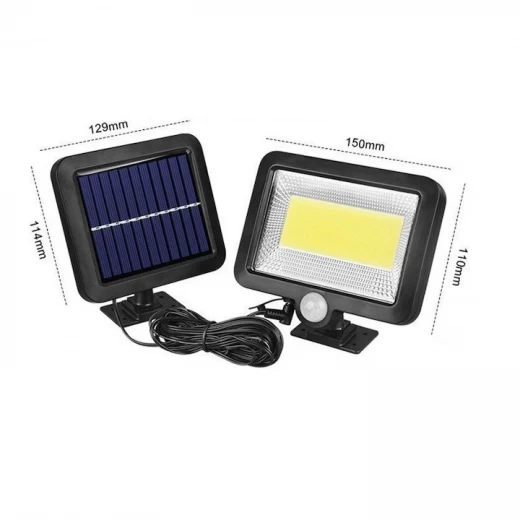 Proiector LED Solar Duo 220 lm, Lumină Rece, Senzor Mișcare, IP44 engross [6]