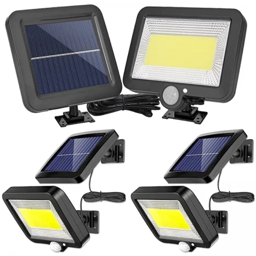 Proiector LED Solar Duo 220 lm, Lumină Rece, Senzor Mișcare, IP44 engross [10]