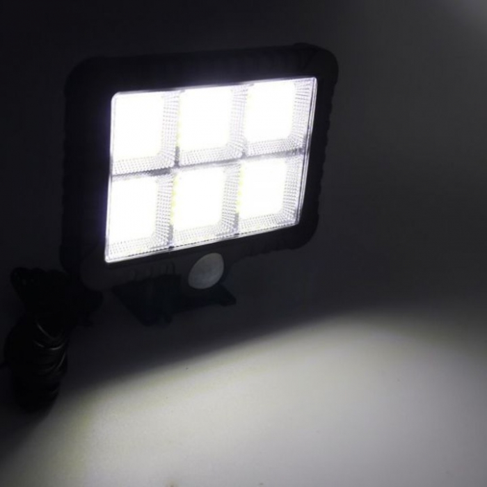 Proiector LED Solar Duo 220 lm, Lumină Rece, Senzor Mișcare, IP44 engross [5]