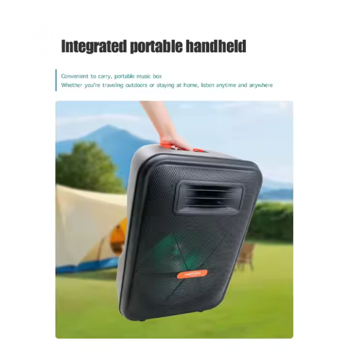 Boxă portabilă GTS-1882, 35W, baterie 1800 mAh, multifuncțională cu FM, TWS și lanternă engross [6]
