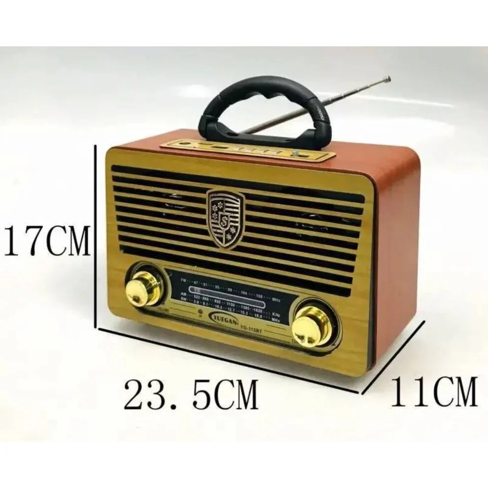 Radio Portabil YG-112BT cu Bluetooth, MP3 Player, FM și Baterie Reîncărcabilă Engros [5]