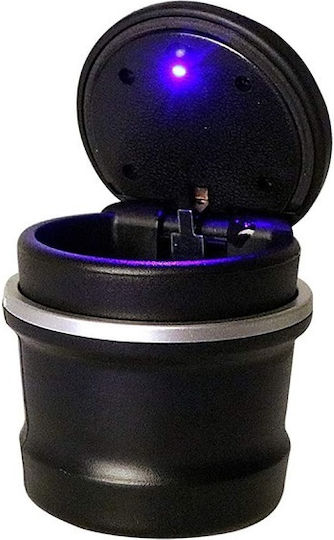 Scrumieră Auto cu LED și Clește pentru Țigară, Design Compact pentru Suport Pahare, Ușor de Curățat engross [3]