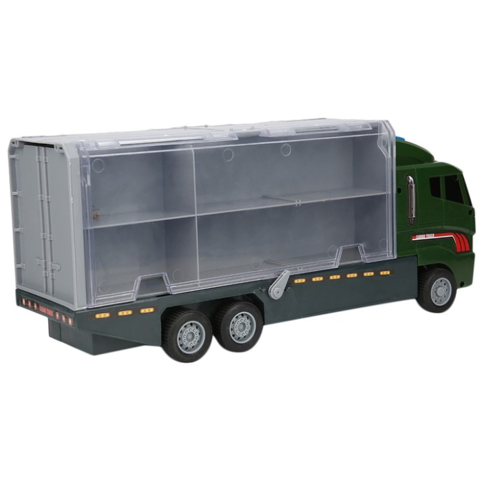 Set Camion Trailer de Jucărie 24 Piese – Interactiv, Fricțiune, Mecanism Pull-Back, 3–7 Ani [4]