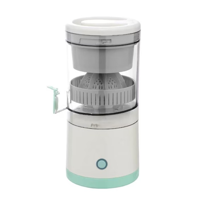 Storcător Electric de Citrice, Portabil, Alimentare USB, 45W, Turcoaz, Ușor de Folosit, Ideal pentru Suc Proaspăt Acasă sau în Călătorii [2]
