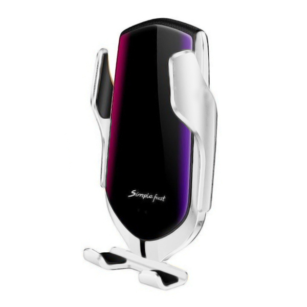 Suport Auto Smart Sensor R1 cu Încărcare Wireless Rapidă – USB-C, Montare pe Grilă Ventilație, Compatibil Universal engross [3]