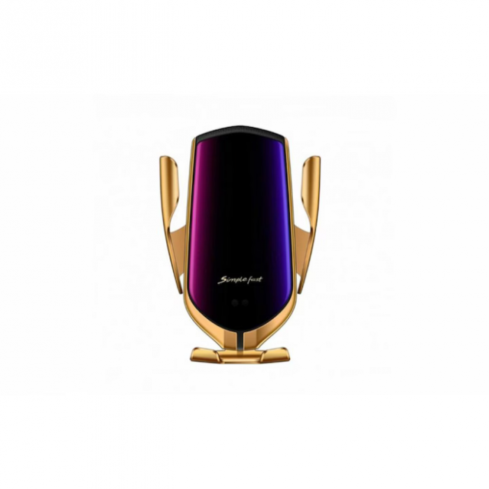 Suport Auto Smart Sensor R1 cu Încărcare Wireless Rapidă – USB-C, Montare pe Grilă Ventilație, Compatibil Universal engross [5]