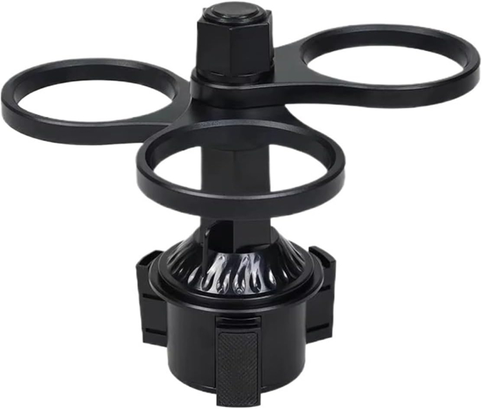 Suport Auto Universal pentru Pahare, Extensibil și Reglabil, Rotire 360°, Compatibil cu Sticle, Căni și Băuturi, Fabricat din ABS Durabil, Ideal pentru Interiorul Mașinii [2]