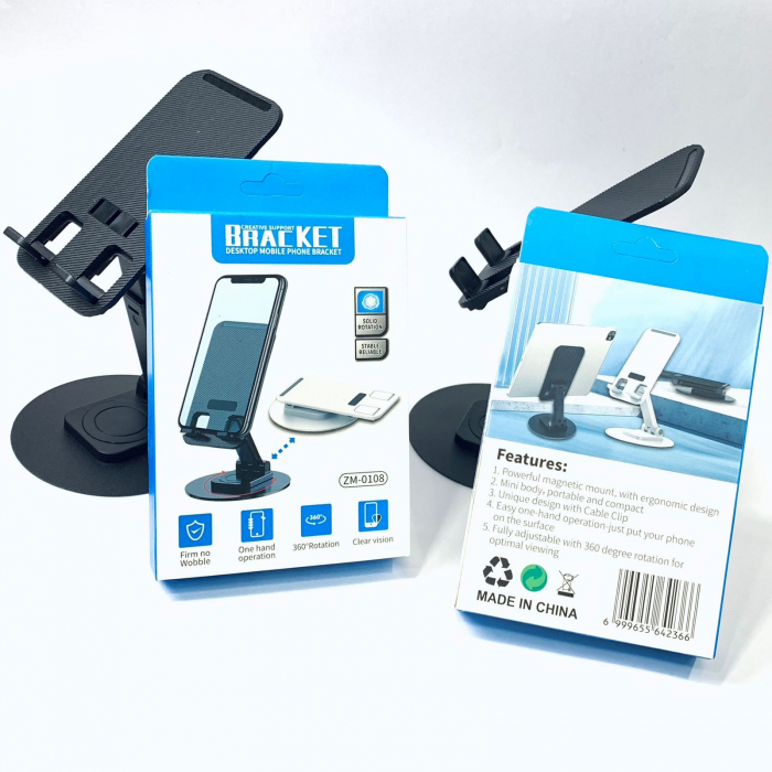 Suport Telefon Pliabil Reglabil 360° – Compatibil Universal, Portabil engross [11]