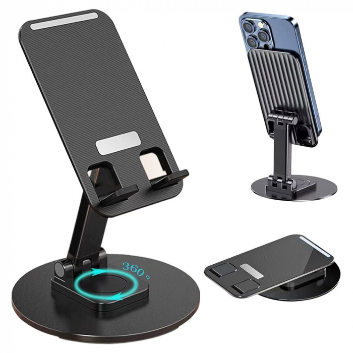 Suport Telefon Pliabil Reglabil 360° – Compatibil Universal, Portabil engross [1]
