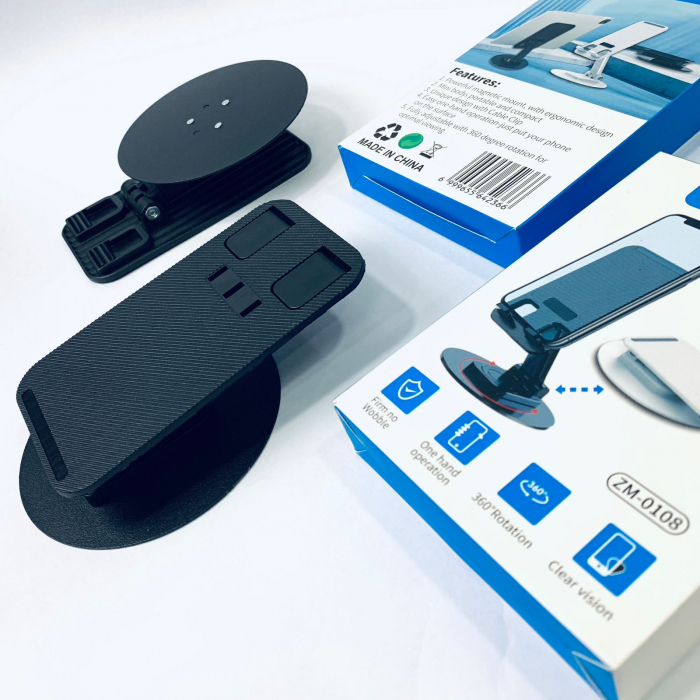 Suport Telefon Pliabil Reglabil 360° – Compatibil Universal, Portabil engross [10]