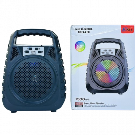 Boxă Portabilă Bluetooth ZQS 6148 cu Lumină LED RGB și Sunet Puternic Engross [1]