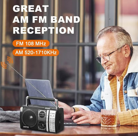 Radio portabil cu multiple benzi de recepție FM/AM/SW/LW/TV Engross [2]