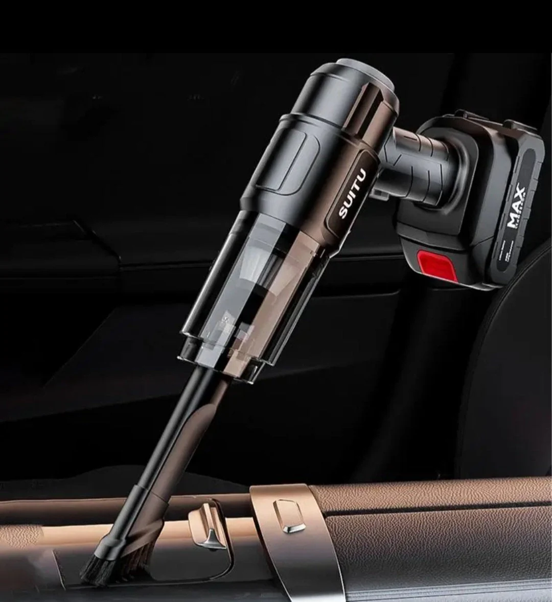 Aspirator si Suflanta de Aer Portabila 6-in-1 pentru masina, casa, birou si animale de companie, cu baterie detasabila si reincarcabila [9]
