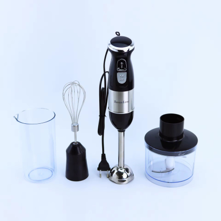 Blender 4-in-1 500W, Mixer Vertical cu Tocător și Cana 600ml engross [2]
