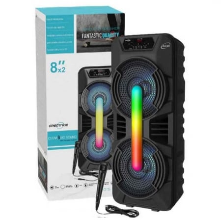 Boxe Audio - Boxa Portabila, Bluetooth, 60 Cm, GTS-1702, Wireless Stereo, Radio FM, USB/TF/TWS, Micro SD, Microfon engross