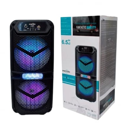 Boxe Audio - BOXA PORTABILA GTS 2148 MICROFON FM, BLUETHOOT SD, USB engross
