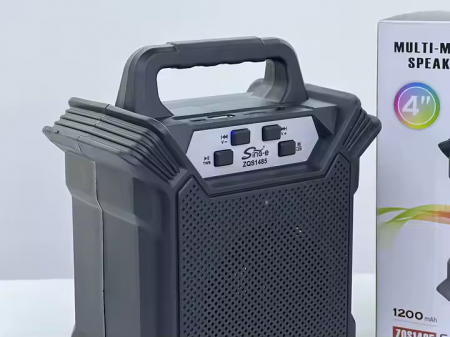 Boxă Portabilă ZQS1485 – Difuzor Bluetooth 4" cu Subwoofer Hi-Fi, 600W PMPO, Autonomie 6-8h engross [3]