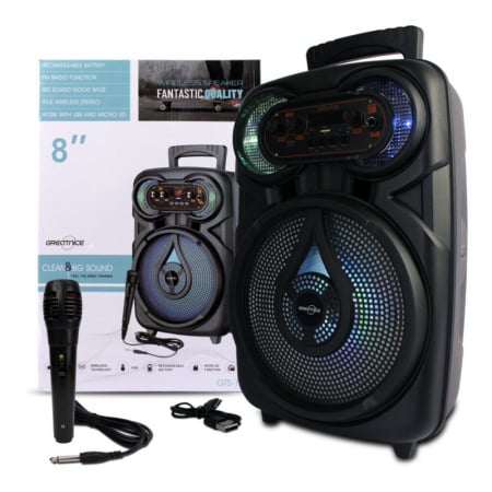 Boxe Audio - Boxa wireles cu microfon GTS-1718 engross