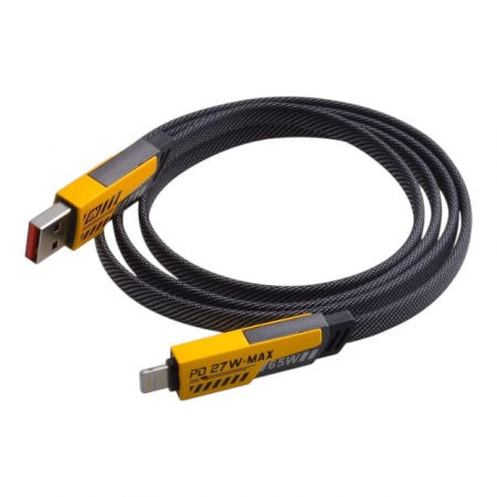 Cablu 4 în 1 USB-C / Lightning / MicroUSB, Fast Charge până la 65W, Transfer Date 480 Mbps – Vânzare engros [4]