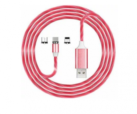 Cablu de Încărcare 3 în 1 – Lightning / Micro-USB / USB-C, Fast Charge engross [1]