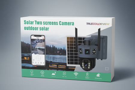 Cameră de Supraveghere Solară 4G, Zoom Optic X10, Full HD 1080p, Vedere Nocturnă 100 m engross [1]