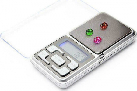 Cântar de Buzunar MH-500 – 500 g, Precizie 0,1 g, Funcție TARA, Design Compact Argintiu engross [8]