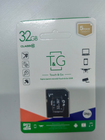 Card MicroSDHC T&G 32GB Class 10 cu Adaptor SD engross [1]