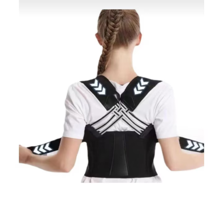 Corset Corector de Postură Medical, Suport Ortopedic pentru Spate, Negru, Mărime M, Reglabil și Confortabil pentru Uz Zilnic [1]