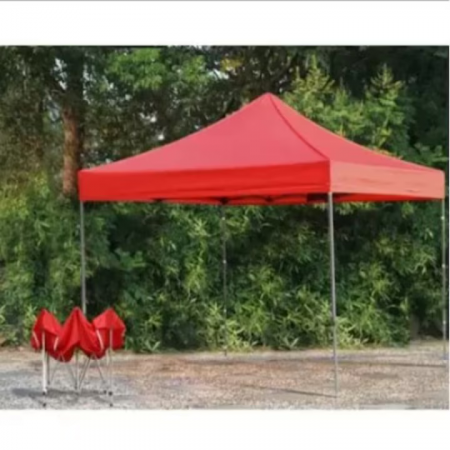Cort pavilion pliabil, 3x3 m, Cadru metal cu panza impermeabila pentru Curte, Gradina, Evenimente, 15 kg engross [1]