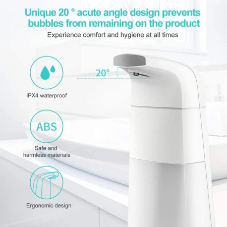 Dispenser Automat Sapun Lichid cu Senzor, 250ml, Montaj Perete, Auriu engross [3]