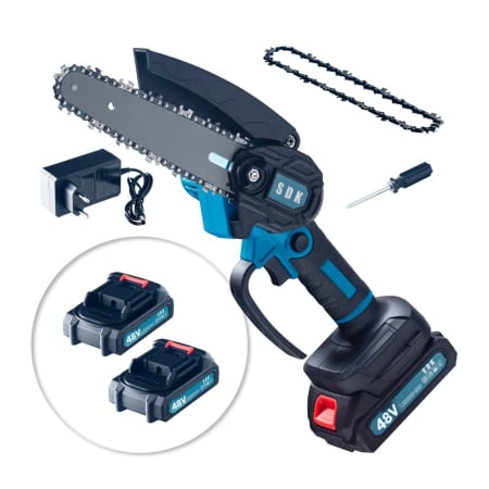 Scule Electrice si Unelte - Drujbă Electrică Multifuncțională 550W, 48V – Compactă, Ergonomică, Fără Fir