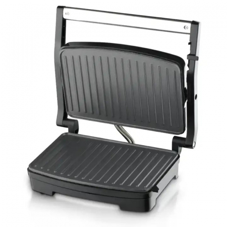 Casa si Bucatarie - Grill Electric 850W cu Plăci Antiaderente și Încălzire pe Ambele Fețe, engross