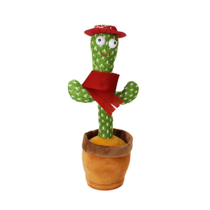 Jucărie Interactivă Cactus Dansator și Vorbitor – Cântă, Repetă Sunete și Aduce Voie Bună engross [3]