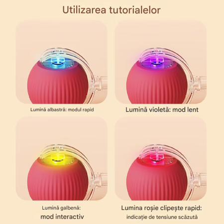 Jucărie Smart pentru Pisici Adulte – Interactivă, Plastic Durabil, Dimensiuni 9x10,2x5,8 cm, Culori Multiple, Potrivită pentru Toate Taliile [10]