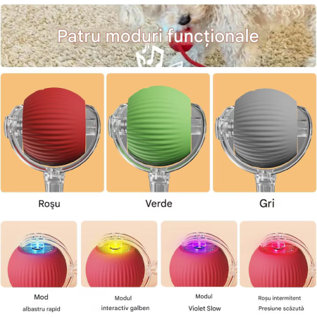 Jucărie Smart pentru Pisici Adulte – Interactivă, Plastic Durabil, Dimensiuni 9x10,2x5,8 cm, Culori Multiple, Potrivită pentru Toate Taliile [11]