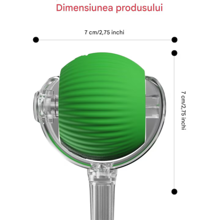 Jucărie Smart pentru Pisici Adulte – Interactivă, Plastic Durabil, Dimensiuni 9x10,2x5,8 cm, Culori Multiple, Potrivită pentru Toate Taliile [9]