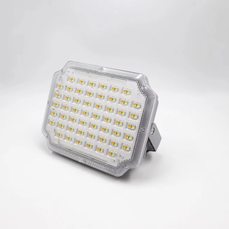 lampi si Lanterne solare led - Lampă LED Solară cu Panou Fotovoltaic Extern, 30–60W, 1000–1500 Lumeni, Baterie Litiu 3,7V/2400–4000mAh, IP65, 8–12 Ore Funcționare, 16x15 cm, Cablu 2m