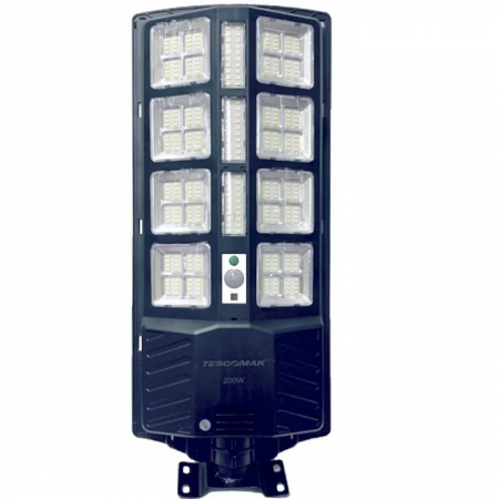 lampi si Lanterne solare led engros - Lampă Stradală Solară 200W cu Telecomandă, Unghi 180°, LED Eficient, Rezistentă la Apă engross